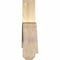 Ekena Millwork Bellingham Rough Sawn Timber Gable Bracket, Douglas Fir, 96"W x 16"H x 4"D x 6"F, 4/12 Pitch GBW096X16X0406BEL00RDF - alternate 2